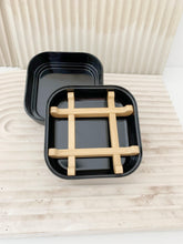Load image into Gallery viewer, Travel Eco Soap Dish in Black
